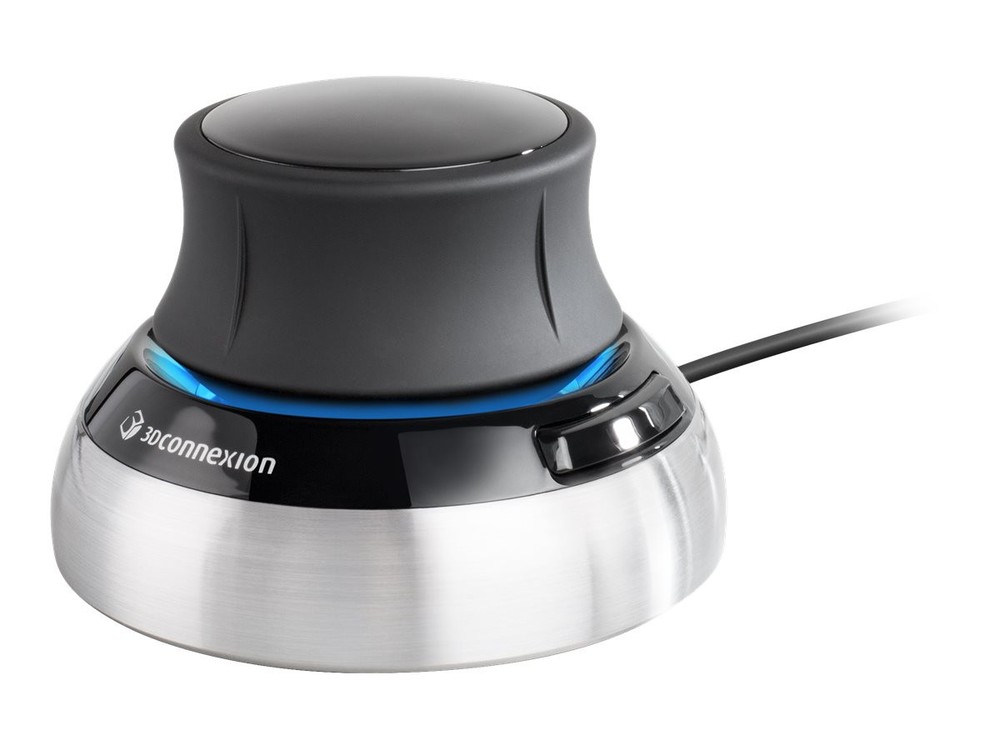 3Dconnexion SpaceMouse Compact 2-Button 3D Mouse Wired USB 3DX-700059