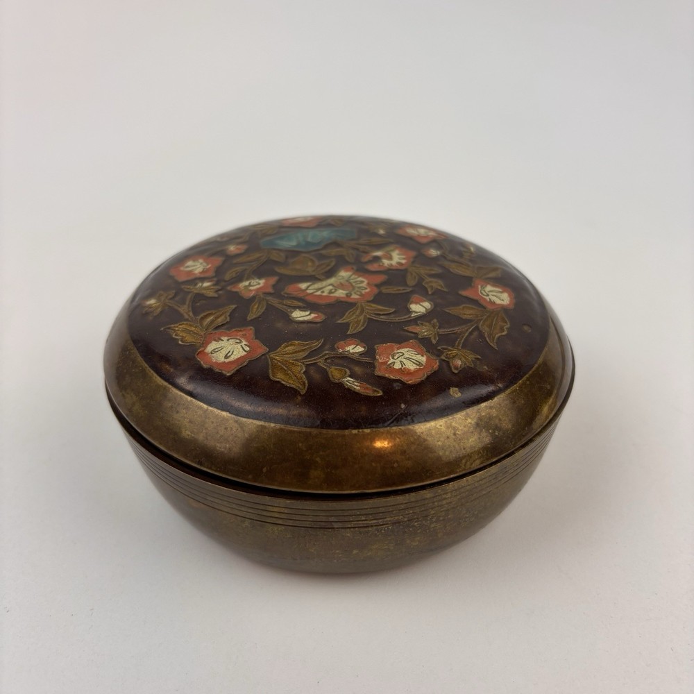 Vintage Brass Round 4.5