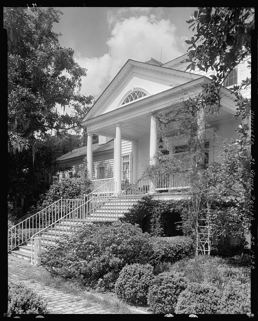 Harrietta McClellanville South Carolina 1938 Plantation House Columns Porch