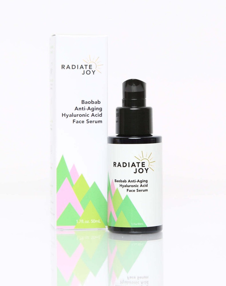 RADIATE JOY Baobab Anti-Aging Hyaluronic Acid Face Serum 1.7 oz.