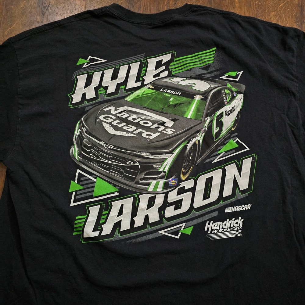 Kyle Larson #5 NASCAR Hendrick Motorsports Racing Graphic T-Shirt XXL