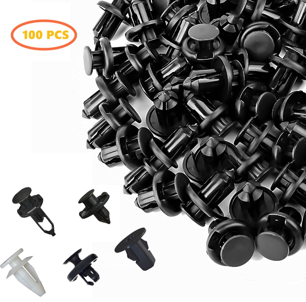 Lexus & Toyota Engine Under Cover Push-Type Retainer Clips Fasteners 100 PCS