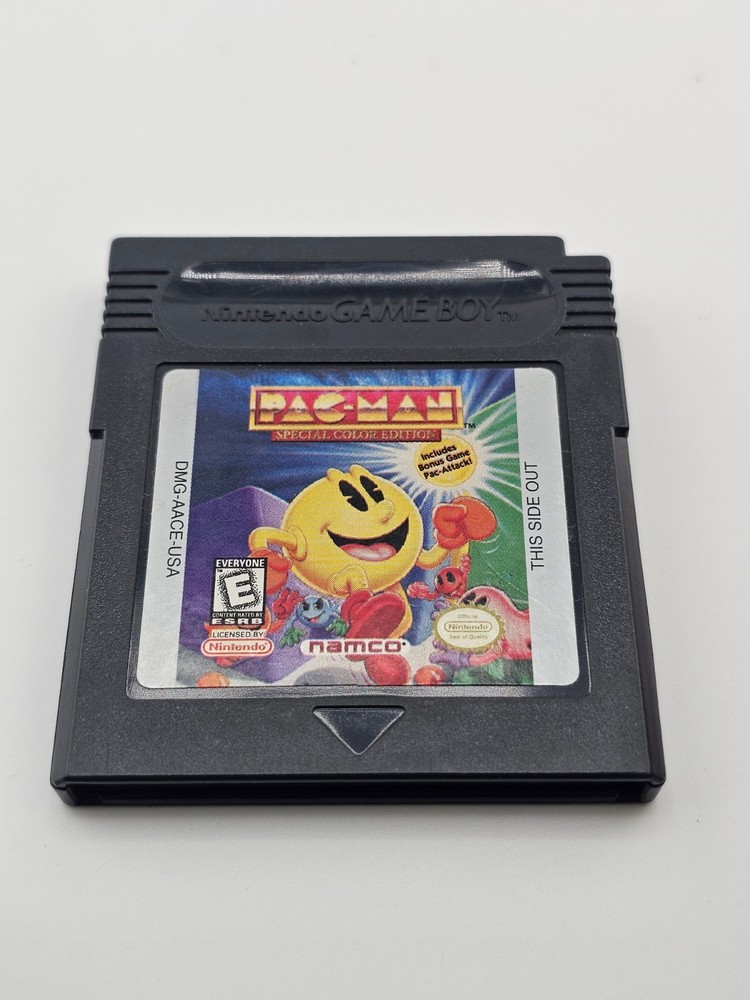 Nintendo Gameboy Pac-Man Special Color Edition Cartridge Only Cleaned & Tested