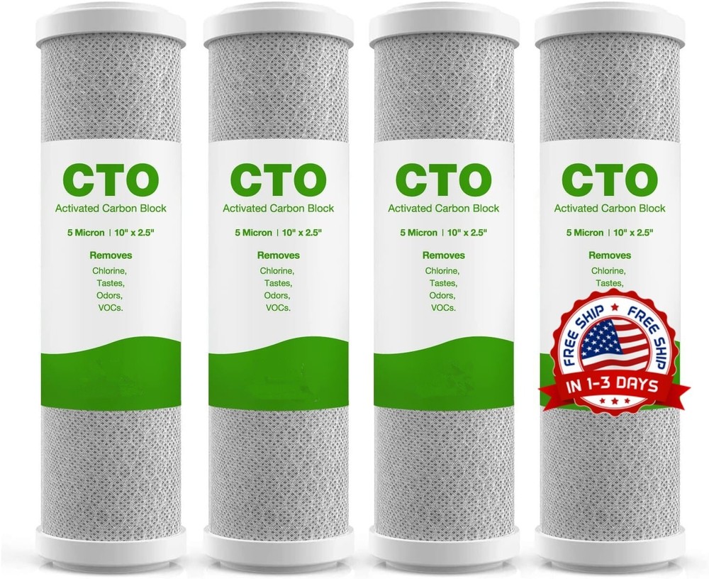 Cartucho De Filtro Agua 5 Micras Reemplazo Purificador Encimera UNIVERSAL 10