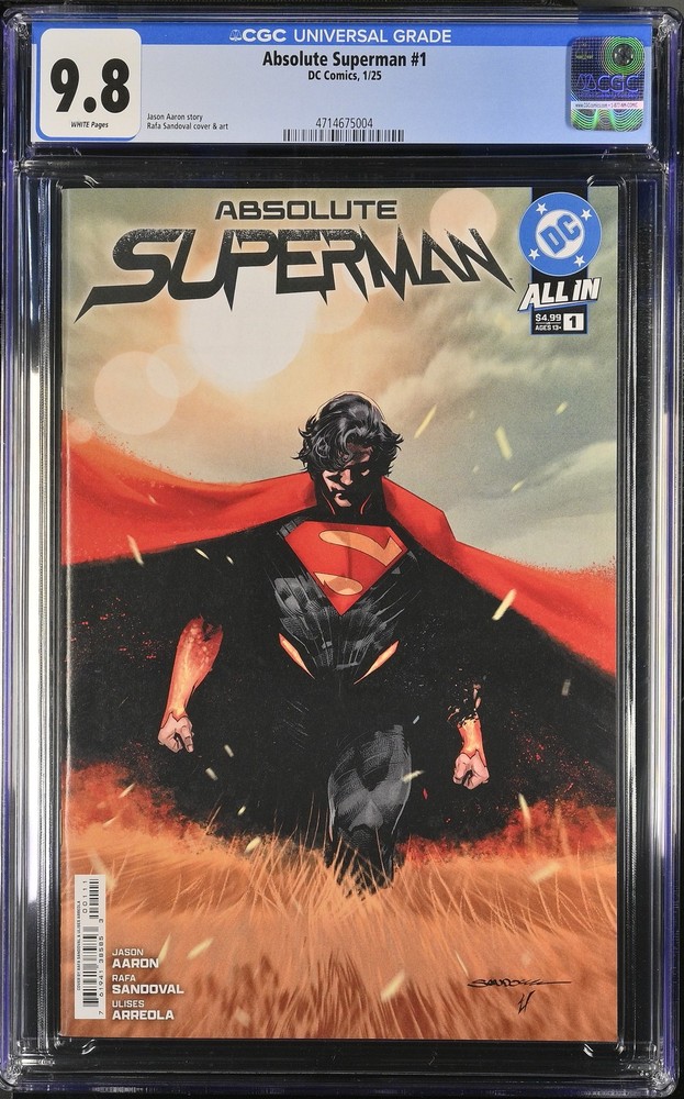 Absolute Superman 1 CGC 9.8 First Print