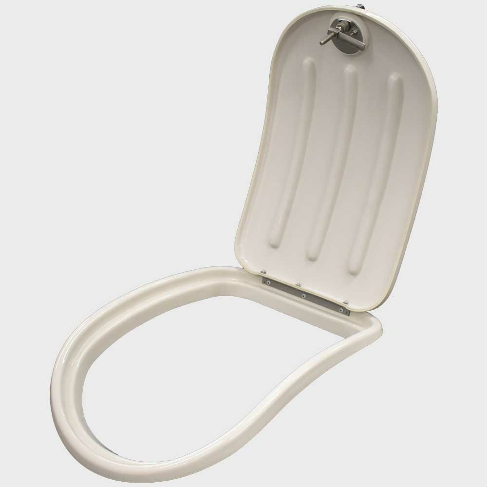 Tracker Boat 17-Inch Off White Curved Storage Hatch 134606 Plastic Replacement