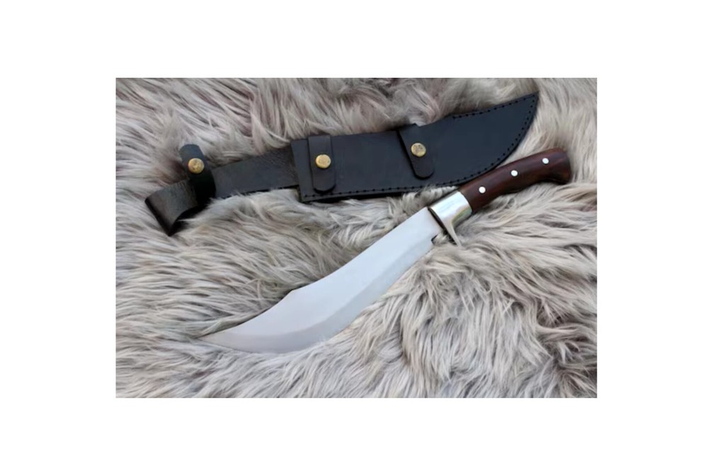 Custom Handmade Carbon Steel Blade Survival Bowie Knife | Hunting Knife| Camping