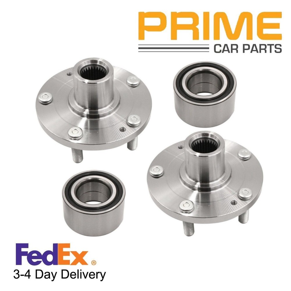 2 Pack Front Wheel Hub Bearing Assembly Kit For 2006-2010 Hyundai Sonata V6 3.3L