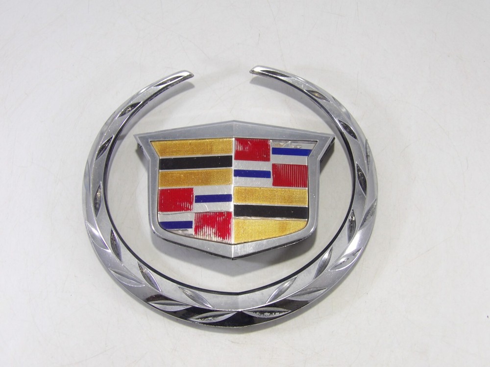 2008 2009 2010 2011 2012-2014 Cadillac CTS 3.6L Front Emblem Decal OEM 15900645