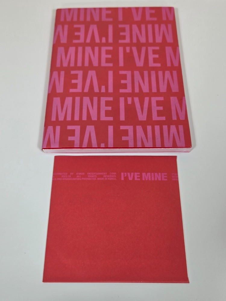 IVE 1st EP Album [I'VE MINE] Off The Record Ver. - CD + Photobook + Poster