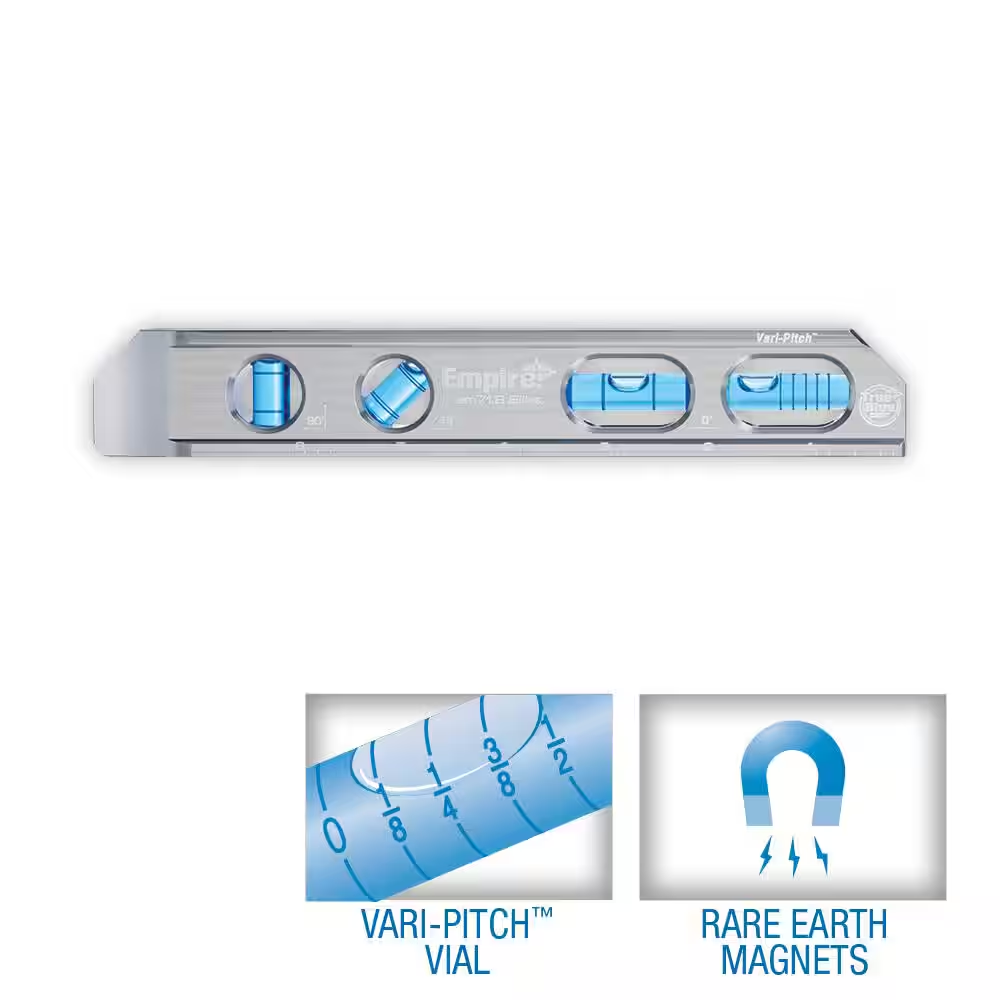 NEW Empire Magnetic Aluminum Billet Torpedo Level 8