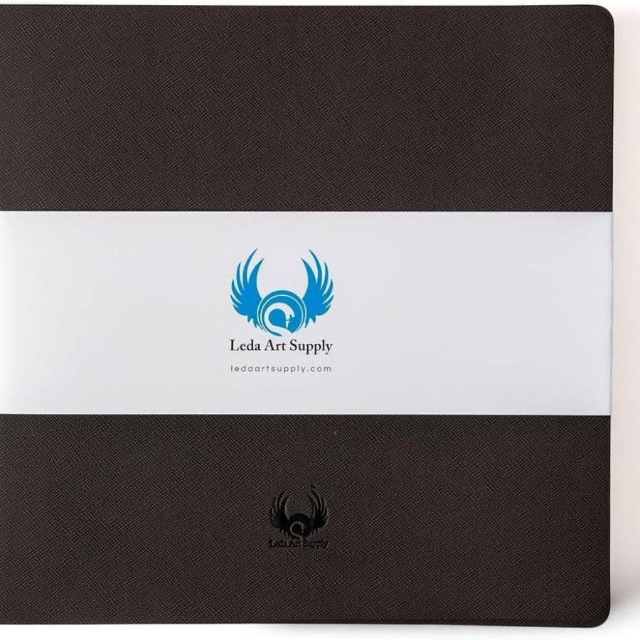 Square-Shaped Sketchbook, 10 x 10 inches, Lays Flat Flexible Sketch Book