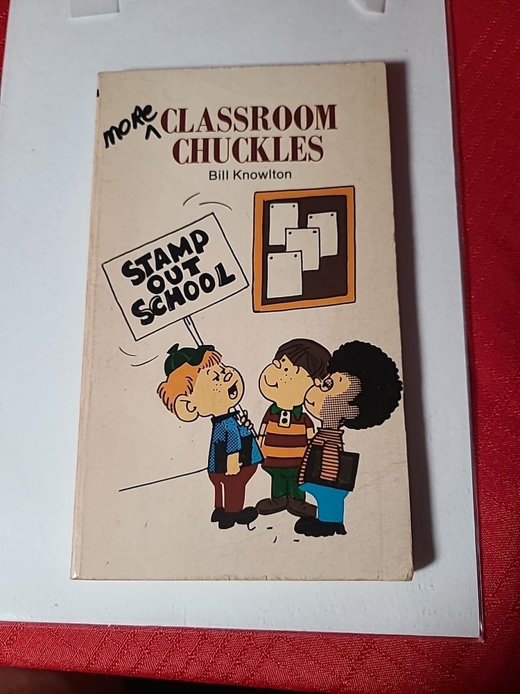 More Classroom Chuckles By Bill Knowlton Scholastic Paperback | Vintage 1973