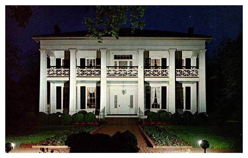 Postcard HOUSE SCENE Birmingham Alabama AL m/09 AR5352