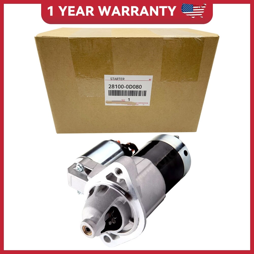 28100-0D080 Starter for Toyota Corolla S Sedan 4-Door 1.8L 2006 SND0295 17841