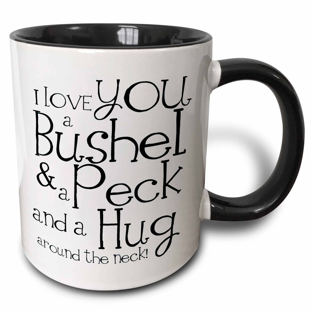 3dRose 193477_4 Two-Tone Multicolor Ceramic Mug 11oz Coffee Tea Gift