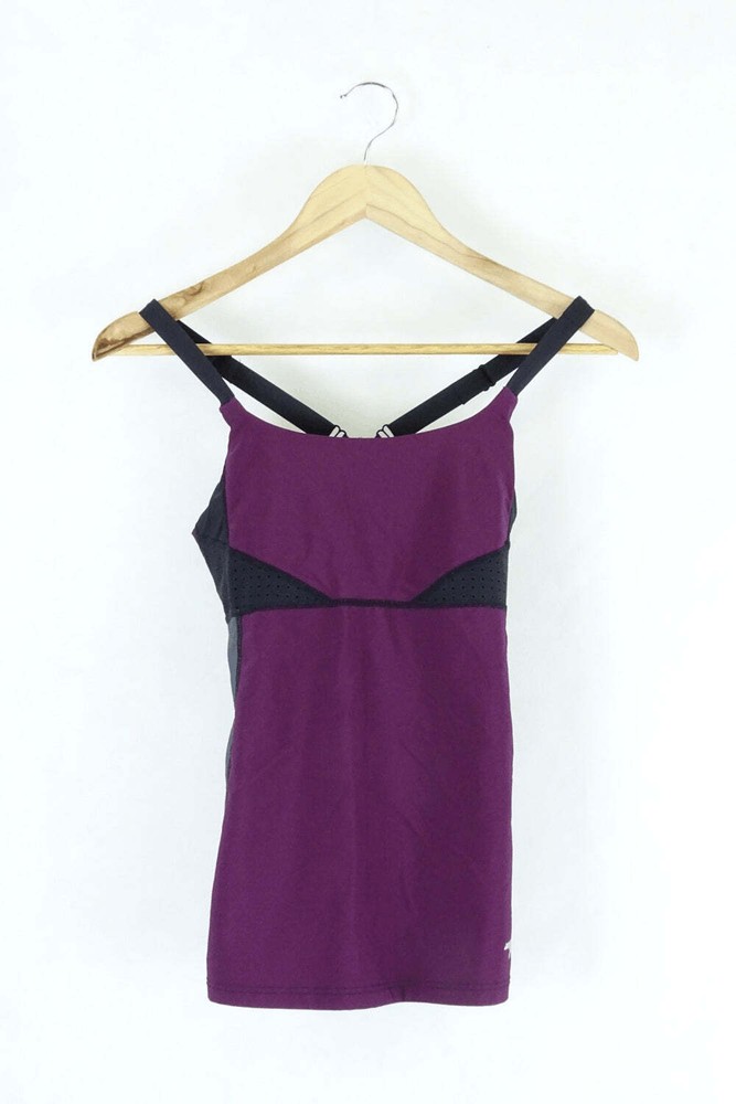 Running Bare Burgundy top S by Reluv Clothing