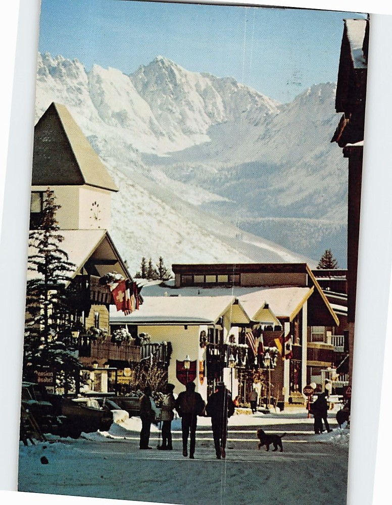 Postcard Gore Creek Drive Vail Colorado USA