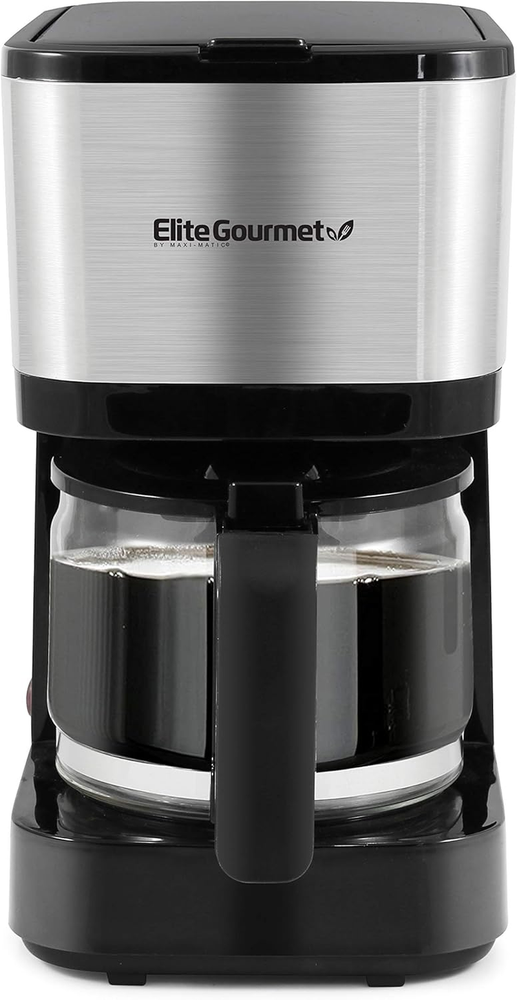 EHC9420 Automatic 5-Cup Brew & Drip Coffee Maker with Pause N Serve Reusable Fil