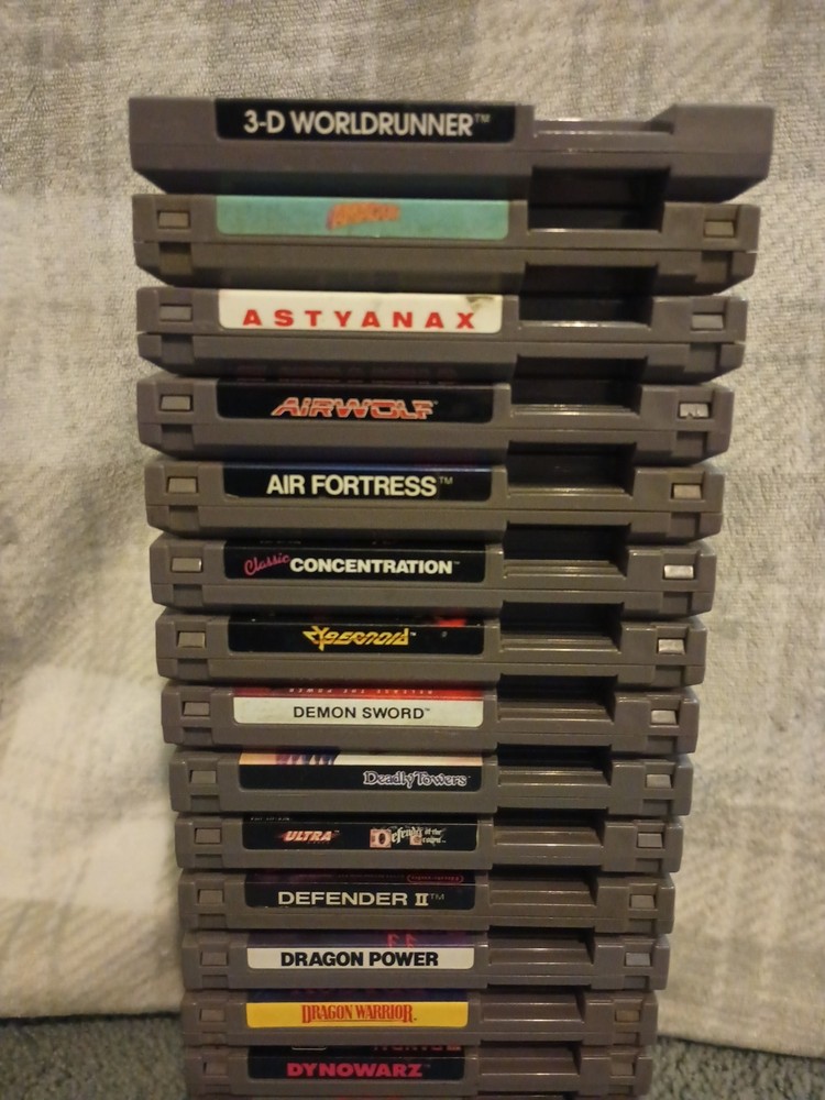 Nintendo NES Game Lot (20) No Duplicates / Tested