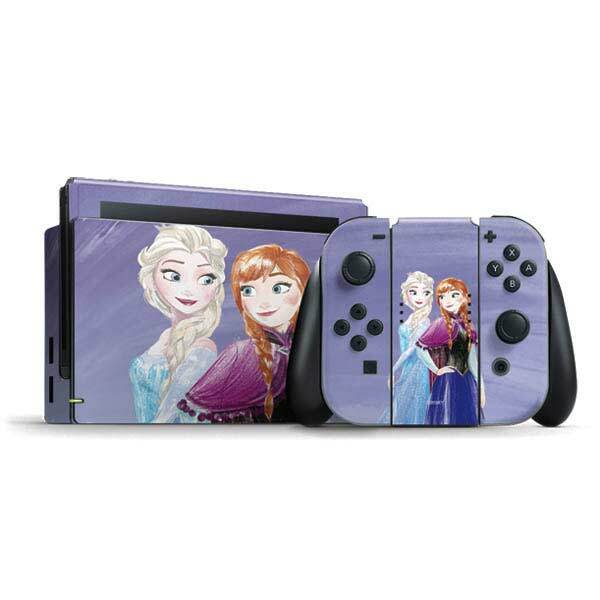 Frozen Nintendo Switch Bundle Skin - Elsa and Anna Sisters
