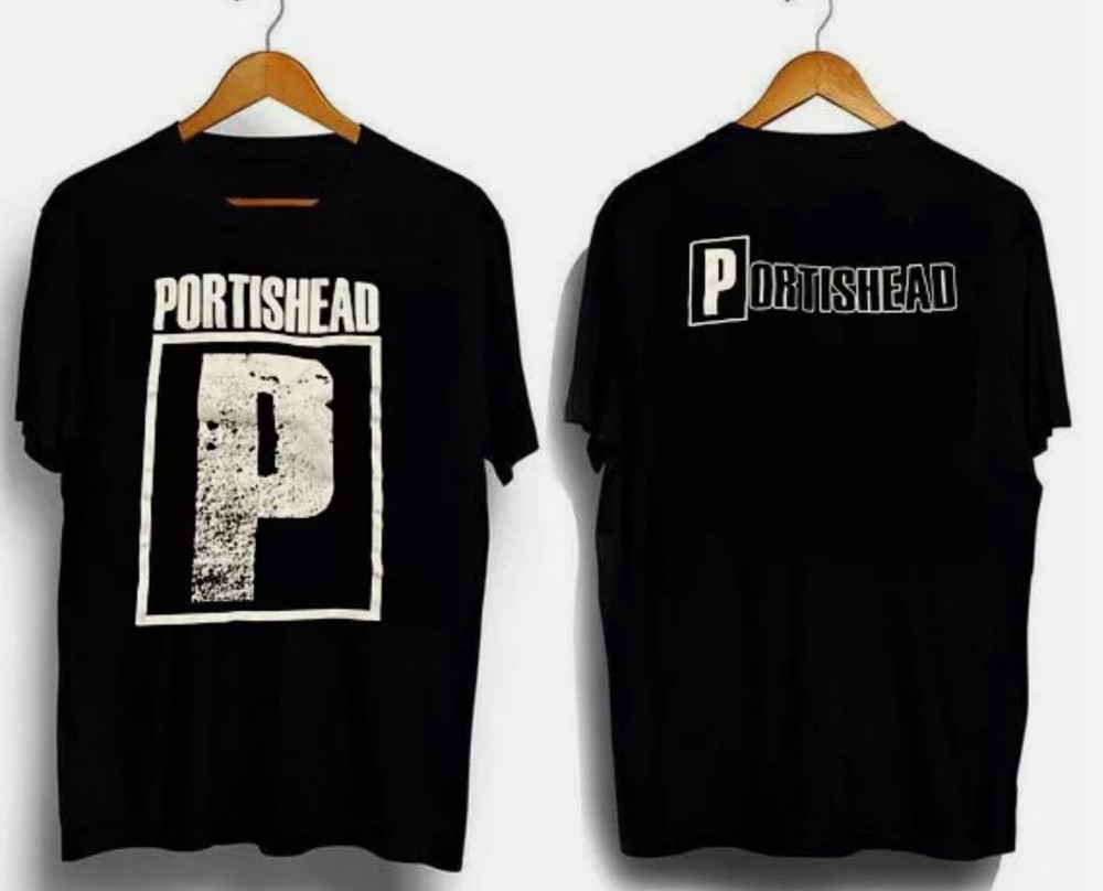 Portishead t shirt, retro brand new black t-shirt, rock music