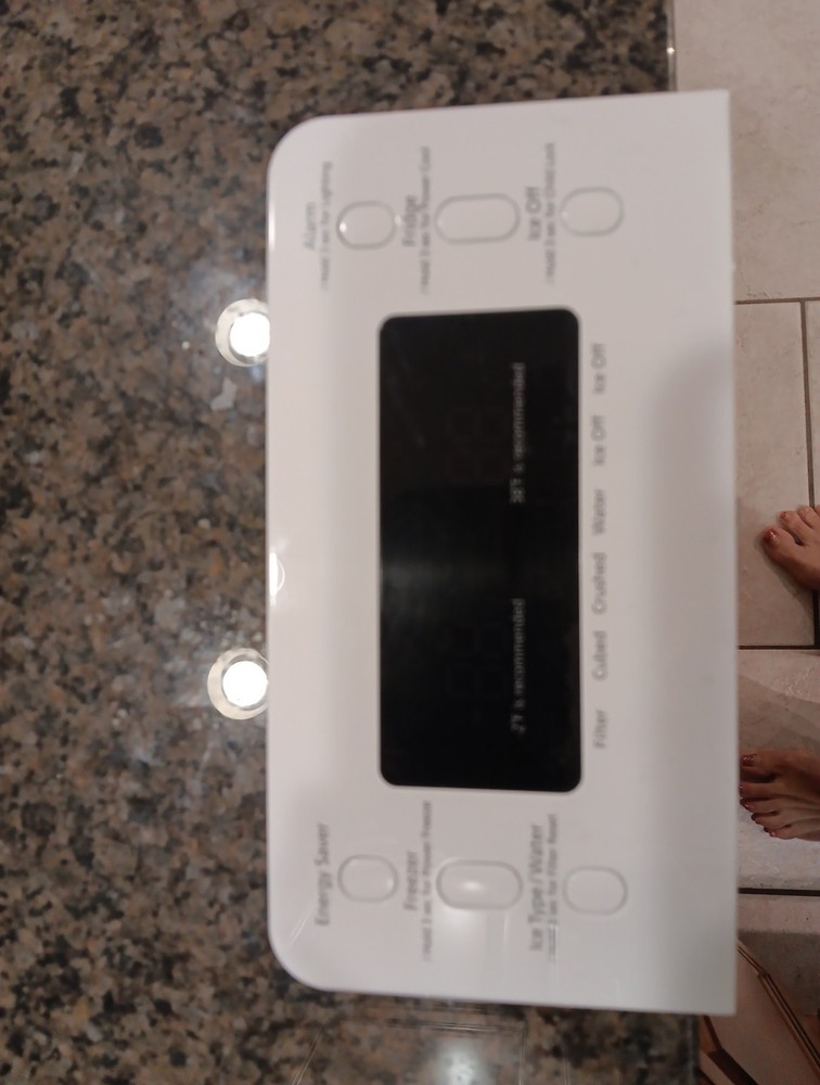 SAMSUNG REFRIGERATOR DISPENSER CONTROL BOARD LED PANEL