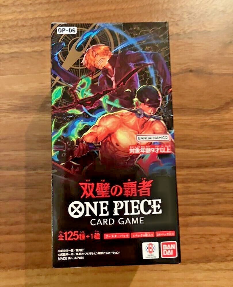 One Piece Card Game OP-06 Booster Twin Champions Box Bandai NEW Japanese