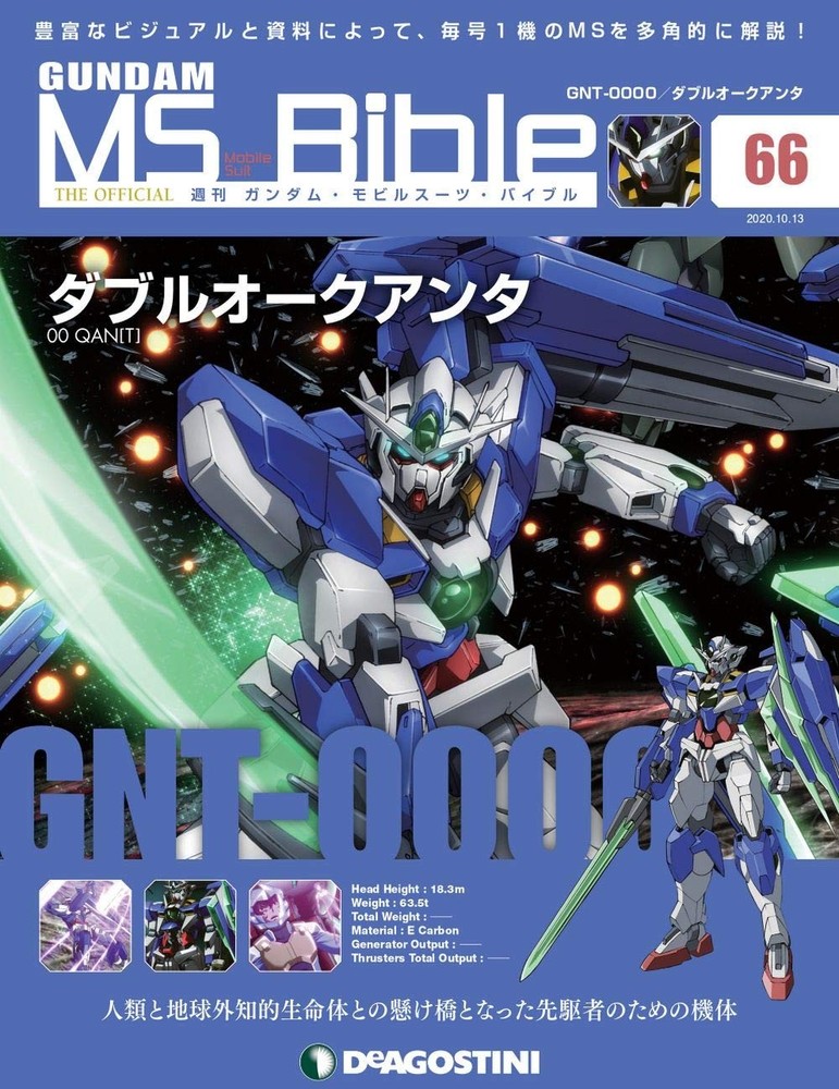 Gundam Mobile Suit Bible No. 66 [Encyclopedia Volume] (Gundam Mo... book form JP