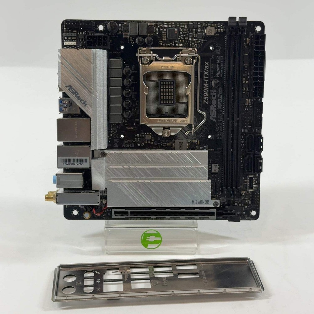 AsRock Z590M-ITX LGA 1200 Mini-ITX Intel DDR4 Motherboard