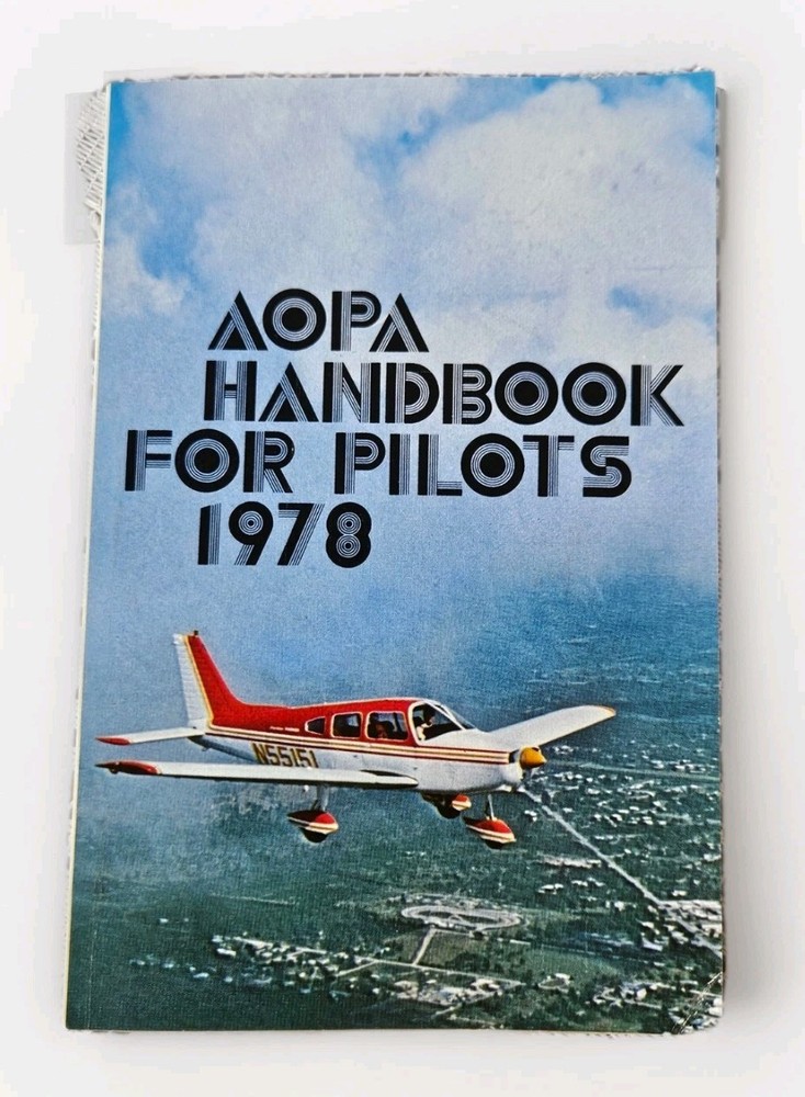 AOPA Handbook for Pilots 1978 Vtg Paperback Aircraft Owners Pilot Association