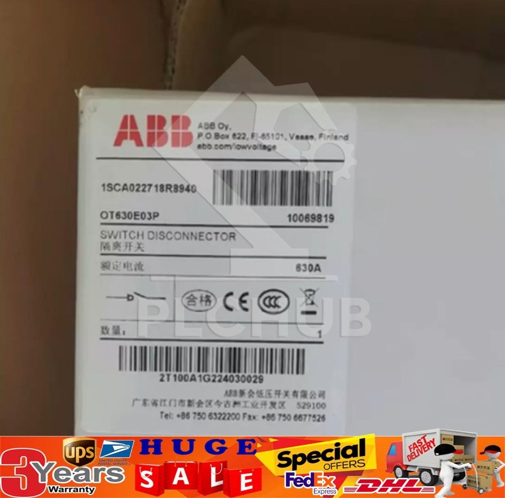 NEW ABBOT630E03P Disconnect Switch Quality assurance US Free TAX