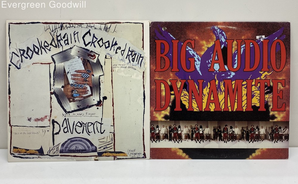 Big Audio Dynamite Megatop Phoenix & Pavement Crooked Rain Crooked Rain Records