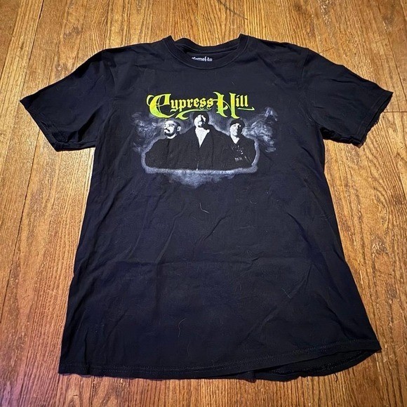 Cypress Hill T-Shirt L Large Black 2021 Licensed Hip Hop Rap Tee Photo B-Real