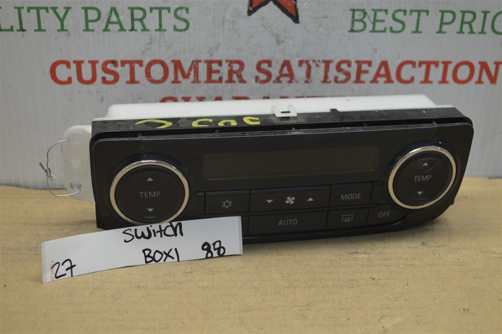 2014-16 Mitsubishi Outlander Auto Dual AC Climate Temperature Control 88-27 Bx 1-image