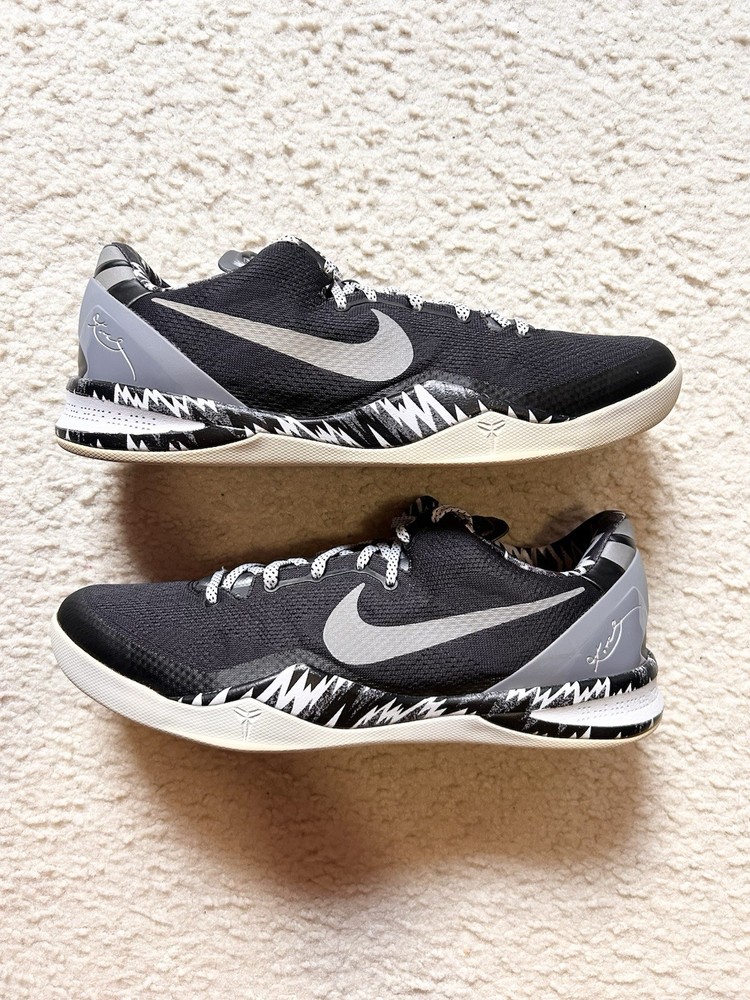 Kobe 8 Philippines Pack Black Silver in Size 13 Basketball Shoes