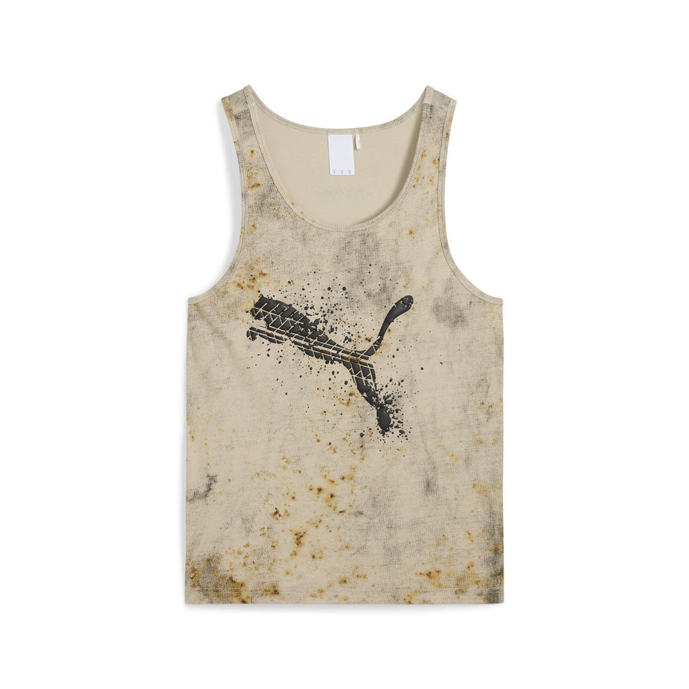 PUMA Asap Rocky X  Graphic Crew Neck Tank Top Mens Beige Casual  Athletic 627667
