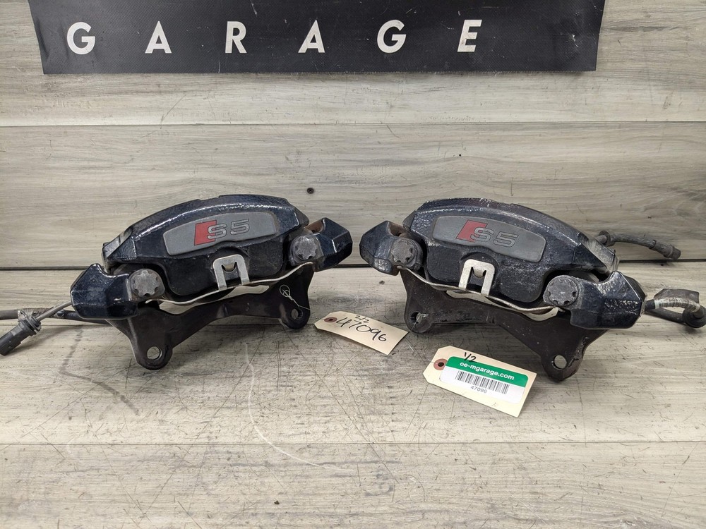13-17 OEM AUDI S5 SPORT Front Left Right Brake Calipers SET