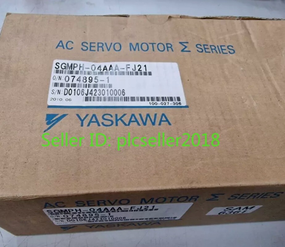 1 PC NEW YASKAWA AC SERVO MOTOR SGMPH-04AAA-FJ21 UPS or FedEx