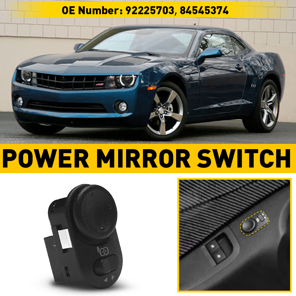 84545374 For 10-15 Camaro GM Left Driver Side Door Power Mirror Control Switch