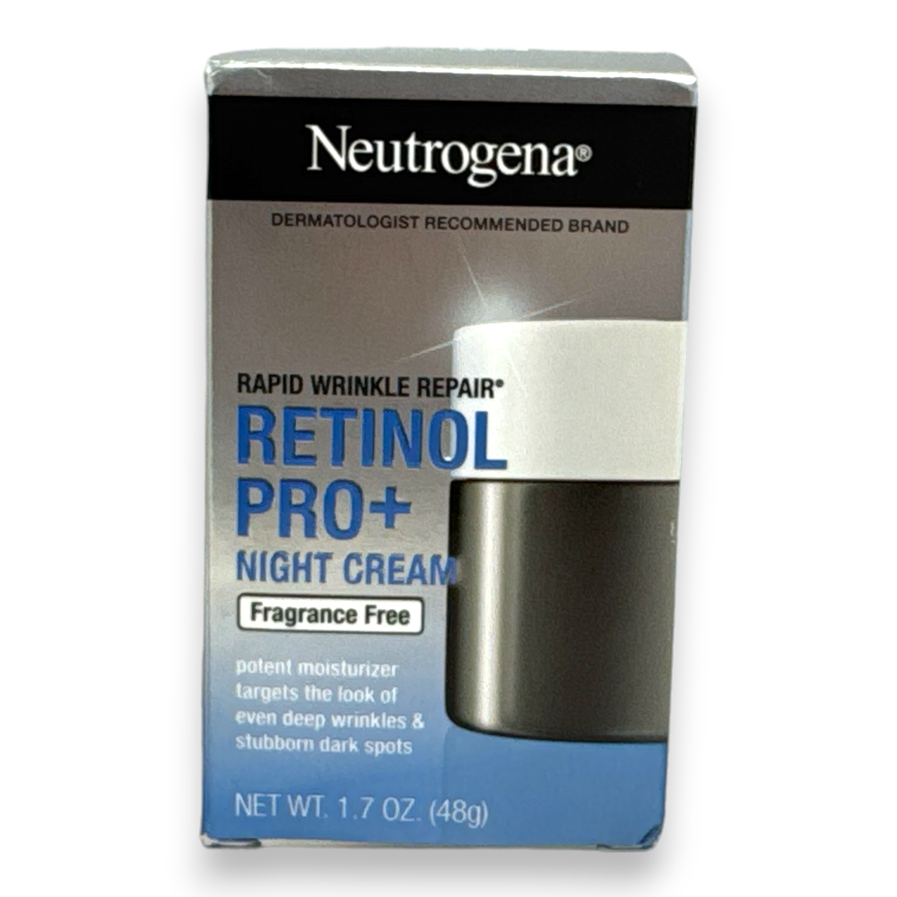 Neutrogena Retinol PRO+ Night Cream Fragrance-Free 1.7oz Wrinkle Repair