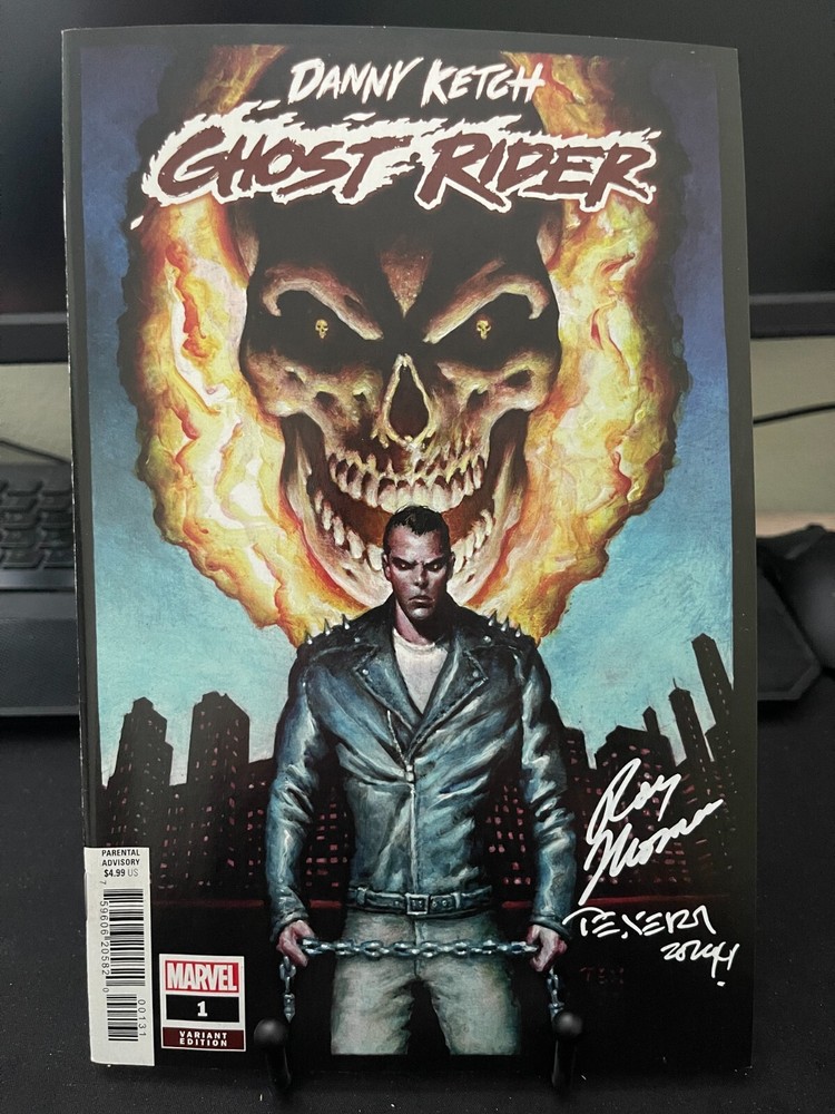 Ghost Rider #1 - Danny Ketch - Dual Signed Thomas and Texeira - W/COA