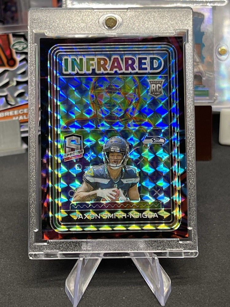 2023 Panini Spectra - Infrared Jaxon Smith-Njigba  Interstellar Prizm /50 (RC)