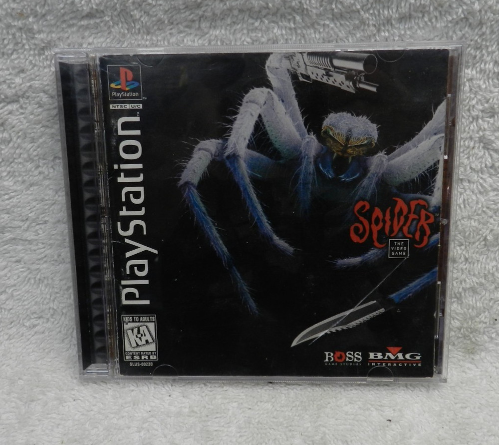 Spider (Sony PlayStation 1, 1996) PS1 Complete
