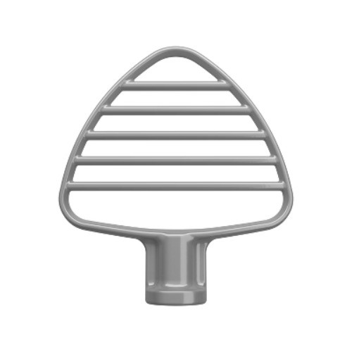 KitchenAid KSMPB5 Silver Pastry Beater Stand Mixer Attachment Dishwasher Safe