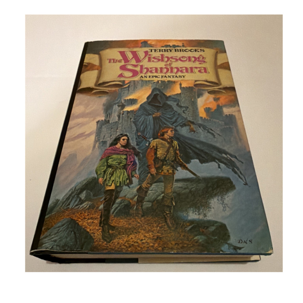The Wishsong of Shannara Terry Brooks Hardcover, Ballantine Dust Jacket