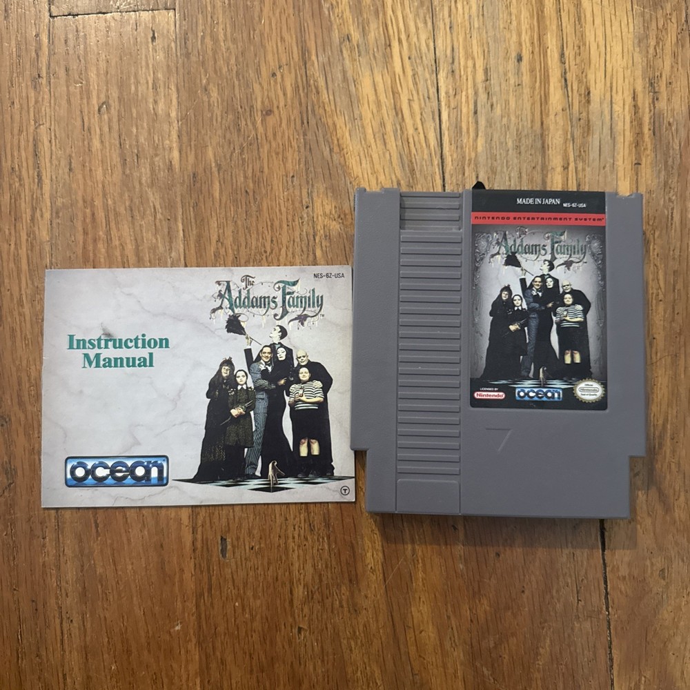 Addams Family (Super Nintendo Entertainment System, 1992) - UNTESTED