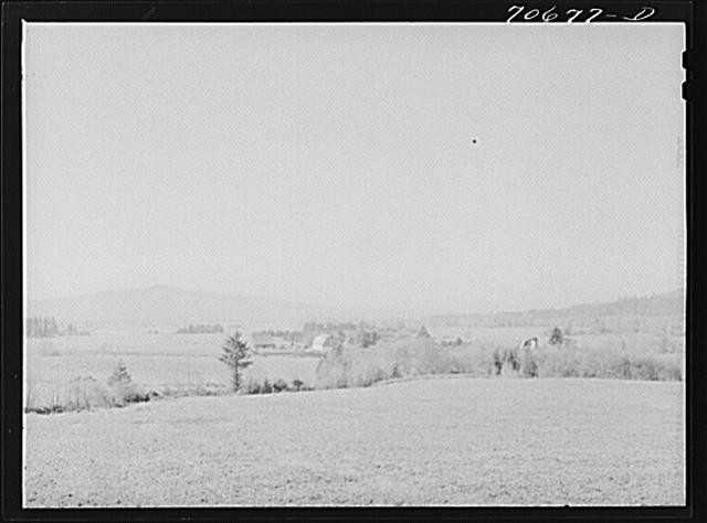 Photo:Tillamook County, Oregon. Farmstead in the prosperous dairying area