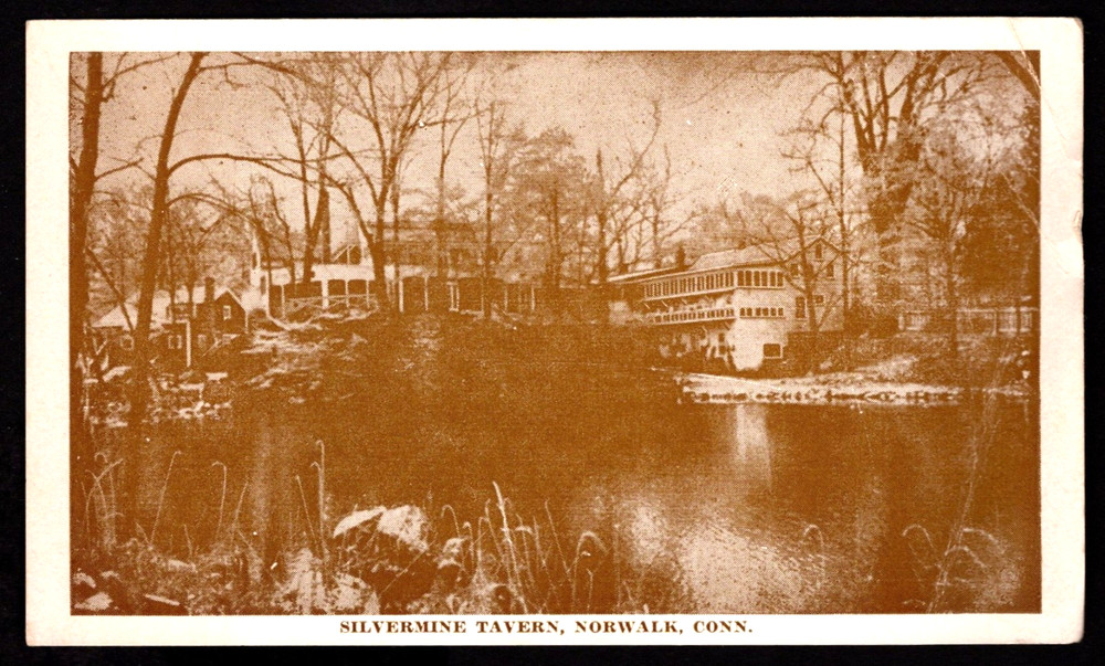 NORWALK CONNECTICUT Silvermine Tavern POSTCARD
