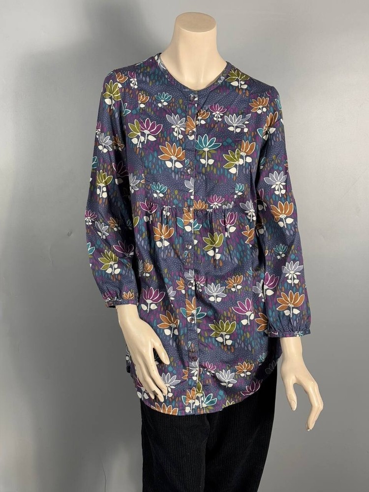 Gudrun Sjoden Women's Shirt Floral Colorful, size s